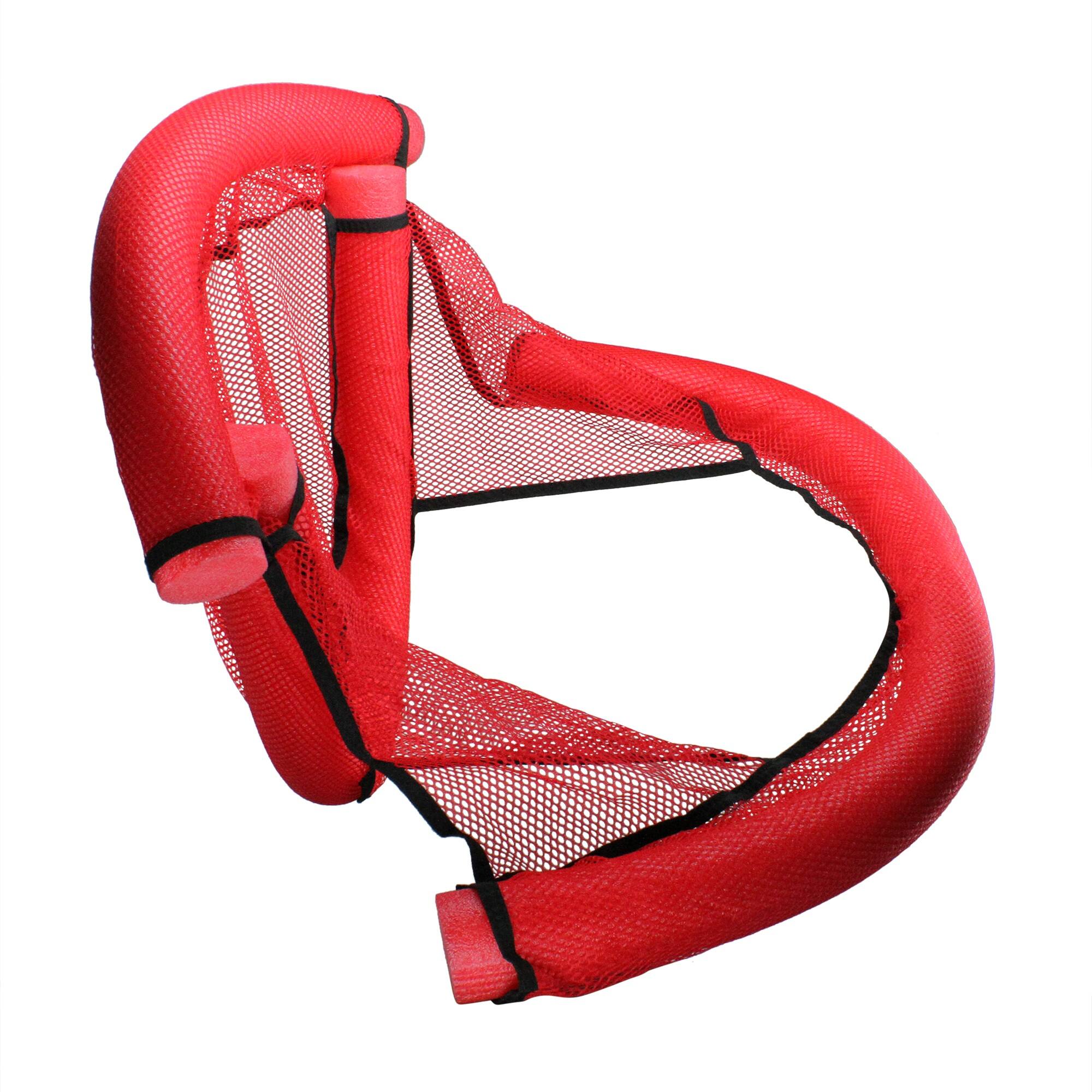 Floating Noodle Fun Seat - 28" - Red and Black
